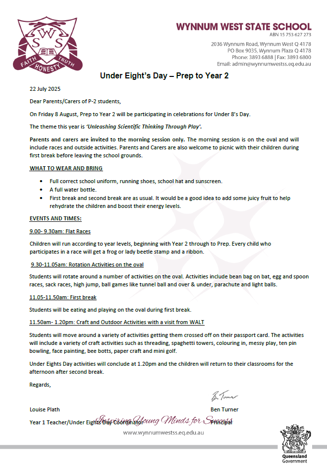 Letter home - Under 8s day.png